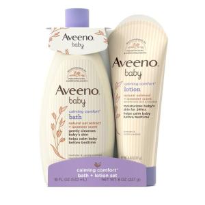 Aveeno Baby Calming Comfort Bath Set